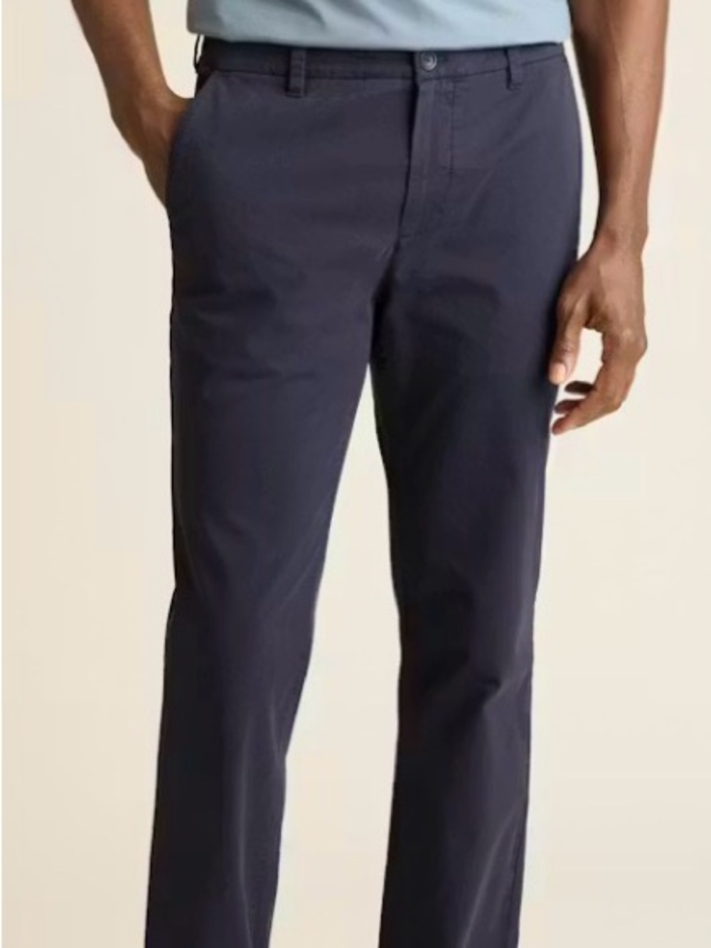 Bonobos Tailored Navy Stretch Chinos